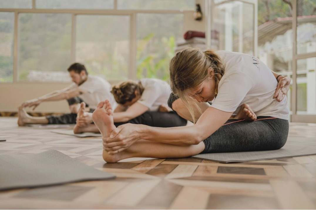 Lehrer instruieren Vinyasa